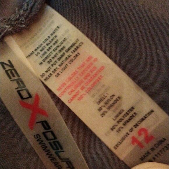 ZeroXPosur Swim Shorts and TWO Swim Tops Bundle - Picture 11 of 13